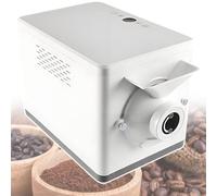 vnmudzeo Tostadora De Café De 1000 G para El Hogar, Tostadora EléCtrica PequeñA De SéSamo De 1600 W, Equipo AutomáTico De Tambor para Tostar Frutos Secos White