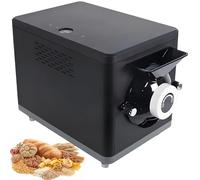 vnmudzeo Tostadora EléCtrica De Café con Tambor, Control Preciso De 100-250 °C, Tostadora AutomáTica De Café De 1000 G Black