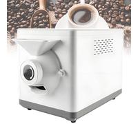 vnmudzeo Tostadora Inteligente De Café De 1600 W, Gran Capacidad De 1000 G, Pantalla Digital para Café En El Hogar Tostadora White