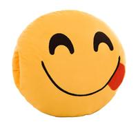 Vnnigmn Calentadores de manos de peluche almohada emoji lindo cojín para manos cálidas muñeca cálida invierno regalo creativo (K)