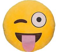 Vnnigmn Cojín Emoji Lindo Muñeca Emoticones Decorativo Juguete Cumpleaños Regalo Almohada Hogar Decoración
