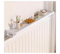Vnook Estantes de Almacenamiento for radiadores, Cubiertas de radiador de Metal, estantes de exhibición flotantes, no requieren perforación for Varios Interiores(50cm)