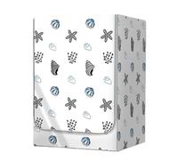 Vnook Funda for Lavadora, Funda Antipolvo con Apertura Frontal, Funda for Secadora y Lavadora, Impermeable y a Prueba de Polvo, se Adapta a la mayoría de Fundas for lavadoras y secadoras.(Blue,L)