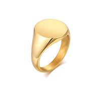 VNOX Escudo Familiar Personalizado/Logotipo/Emblema Nacional/Anillo de Sello Anillo de Sello Anillo de Acero Inoxidable para Hombres,Regalo para Cumpleaños/Día del Padre/Día de San Valentín/Navidad