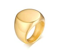 VNOX Escudo Familiar Personalizado/Logotipo/Emblema Nacional/Anillo de Sello Anillo de Sello Anillo de Acero Inoxidable para Hombres,Regalo para Cumpleaños/Día del Padre/Día de San Valentín/Navidad