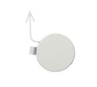 VNRQJLSN Cubierta del Gancho De Remolque Delantero para Passat B7 Embellecedor del Parachoques(Blanco)