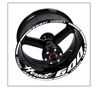 VNRQJLSN Etiqueta Engomada Borde Rueda para Hornet 600 900 250 Pegatinas para Rueda Motocicleta Pegatina para Llanta Pegatina Cinta Adhesiva A Rayas(For Hornet 600 7)