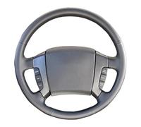 VNRQJLSN Para Kia para Sorento 2003 2004 2005 2006 2007 2008 2009 Funda De Cuero Trenzado para Volante De Coche DIY Cubierta Embellecedora Volante Automóvil(Gray)