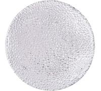 VNsdSD Bandeja Frutero Plato de 10 pulgadas Platos cristal Dulces y nueces Cesta for refrigerios for dulces Contenedor for fiestas for Vidrio redondo(24.3 * 2cm)