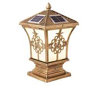 VNsdSD Po C La Ca Alumin Ru Bron Fini Outdo Colu Pedest Lig Rust Pill Lante f De Pat Decor(Bronze,18CM)