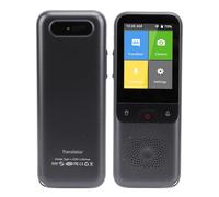 VNsdSD Traducción de fotografías con Pantalla táctil 2,4 Pulgadas, traducción en línea sin conexión a 138 Idiomas, Dispositivo portátil Voz for Aprender Viajes Negocios