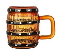 VNsdSD Vaso de pinta personalizado, juego tazas cerveza, vaso jarra con tapa y asa