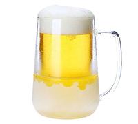 VNsdSD Vaso de pinta personalizado, juego tazas cerveza, vaso simple doble capa, utensilios creativos for beber vidrio