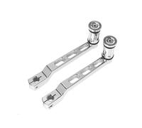 VNSMM Clavijas de Cambio traseras/Delanteras 1 par de palancas de cambio de punta y talón para Harley XL883 1200XL, accesorios modificados para palanca de cambios X48.(Electroplating)