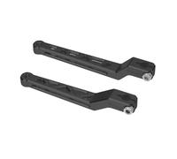 VNSMM Clavijas de Cambio traseras/Delanteras Palanca de cambios de punta/tacón para motocicleta, compatible con Harley Touring CVO Road/Street Glide FLHX FLTRX Road King(Type B-Black)