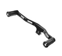 VNSMM Clavijas de Cambio traseras/Delanteras Palanca de cambios de punta y talón medio para motocicleta con estribos, compatible con Harley Dyna Super Glide 2000-2015 FXD FXDX Street Bob