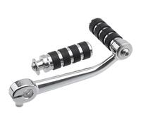 VNSMM Clavijas de Cambio traseras/Delanteras Palanca de cambios de talón y punta para motocicleta con clavijas de cambio de aleación de aluminio negra, compatible con BMW R18 Roctane R18B(Chrome)