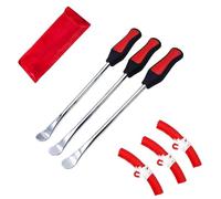 VNSMM Herramienta separadora Herramientas para Palanca de Cambio de neumáticos, Kit de reparación de neumáticos de Motocicleta, palancas de Bicicleta de 30 cm Extractor de Cubo de Rueda(7 Piece)