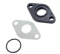 VNSMM Kit de carburador Filtro de Gasolina Juntas de admisión del colector de carburador, Almohadilla de Papel de Madera, Goma, aptas para GY6 139QMB 50CC TAOTAO SUNL ROKETA Parts(1 Sets)