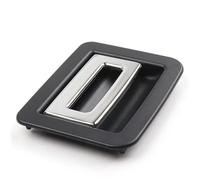 VNSMM manija para puerta Alfombrilla de maletero con botón de cierre para Porsche cierre para Cayenne 7P5 (2011-2016) 95855111500,95855111500 Manija de puerta exterior(A Black Plastic)