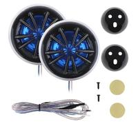 VNSMM Tweeters para Coche Tweeter 2 Altavoces de 150 W para Coche YH-66, con Tweeter de cúpula y bocina, estéreo y de Agudos.