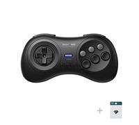 VNUUUXO 8Bitdo M30 Wireless Bluetooth Controller Retro Gamepad for Switch, PC Windows, MacOS, Android, Raspberry Pi with Sega Genesis & Sega Mega Drive Style (Black)