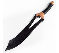VNVFJKLO Espada de samurái de Anime, Espada Ganjiang Moxie, Ideal for utilería de representaciones. Madera