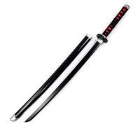 VNVFJKLO Espada de samurái de Anime, Katana con Vaina, Modelo de Espada Madera colección, Accesorios Entrenamiento Artes Marciales Kendo