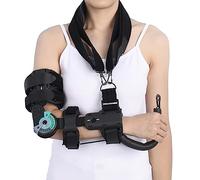 VNVFJKLO muñequera para el Codo, Alivio del Dolor Post-lesión de tendón y cirugía for Hombres Mujeres, Brazo dislocado Izquierdo(Right)