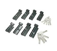 VNVFJKLO Núcleo de Cerradura, 1 Uds. Cilindro Personalizado, Cerradura Abierta, Cilindro for Puerta y Ventana, manija de for Sala Estar, Llave latón Personalizada(80mm)