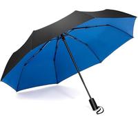 VNVFJKLO Paraguas, Paraguas Plegable Compacto for Viajes, Ideal for Llevar en la Mochila o como Paraguas. Protección Solar Unisex UPF 50 UV. 8 Varillas(Red)