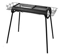 VNVFJKLO Parrilla para Barbacoa, Parrilla De Barbacoa Carbón for Acampar Jardín Casera Horno Humo Acero Inoxidable Plegable Al Aire Libre Adecuado for 5-8 Personas