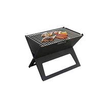 VNVFJKLO Parrilla para Barbacoa, Parrilla De Barbacoa Carbón Plegable Al Aire Libre Portátil Espesar Mini Carbono Tipo X Hogar Vertical Horno Parrillas Campamento