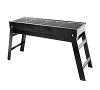 VNVFJKLO Parrilla para Barbacoa, Parrilla De Barbacoa Mini Desmontable Horno Carbón Portátil Plegable Acero Inoxidable Cuenca Independiente Viaje Picnic Al Aire Libre Parrillas Herramientas