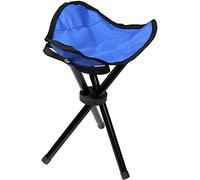 VNVFJKLO Taburetes de Camping, Taburete con escalón for Exteriores, Taburete Plegable trípode, sillas de Pesca for Acampar, Senderismo, Picnic, jardín, Barbacoa
