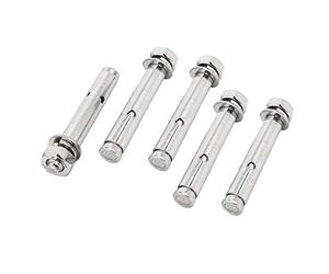 VNVFJKLO Tornillos de expansión, 3 uds, Perno de expansión Anclaje Manga Ajuste Aire Acondicionado Acero Inoxidable 304(M10x70mm)