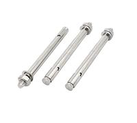 VNVFJKLO Tornillos de expansión, 3 uds, Perno de expansión Anclaje Manga Montaje Aire Acondicionado Acero Inoxidable 304