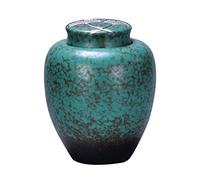 VNVFJKLO Urna para Mascotas, Urna funeraria for Cenizas de Adultos y Mascotas, Recuerdo cerámica Hecho a Mano, urna entierro en casa o Cementerio, Perro, Gato