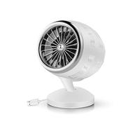 VNVFJKLO Ventilador de mano, Ventilador eléctrico portátil de viento fuerte, Mini ventilador con enchufe Usb, inclinación ajustable, escritorio verano, for acampar al aire libre