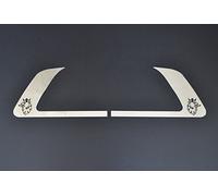 VNVIS 2 placas de acero inoxidable para manija de puerta Griffin para Scania R P G T L Series 2004-2016