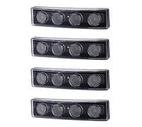 VNVIS 4 x LED delantero Visera Marcador Luces Blanco para Scania P/R/G Series