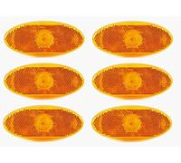 VNVIS 6 luces LED de posición laterales naranjas de 12 V para MASTER MK3 MOVANO MK2 2010-2016