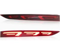 VNXWHKGN luz trasera Para Hyundai Para Solaris Para Accent 2017-2019, 1 Par De Reflectores LED Para Parachoques Trasero, Luz De Freno, Luz Antiniebla Automática.