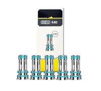 VO-OPOO PnP X Bobina (0,8Ω 5 unids/paquete) MTL 12-16 W Core para PnP X Pod Cartucho/Tank Drag S2/Drag X2/Argus Pro 2 Argus E40 Doric 60 Pro E-Cigs Original Resistencias PnP X Coil - No Nicotine