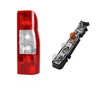 VOALVT Luces Traseras Para Ford Para Transit MK7 2006-2014 Reflector De Parachoques Trasero Luz De Freno Placa Circuito 6C11-13405-AD 6C11-13404-AD Piloto Posterior(With Bulb Right)