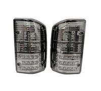 VOALVT Luces Traseras Para Nissan Para Patrol GQ Y60 GR 1987-1997 1 Par De Luces LED Traseras De Freno Piloto Posterior(Black Cover)