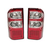 VOALVT Luces Traseras Para Nissan Para Patrol Y61 1997-2004 Luz Trasera LED De Freno Y Freno Luz Antiniebla Accesorios Para Coche Piloto Posterior(Red white cover)