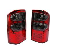 VOALVT Luces Traseras Para Nissan Para Patrol Y61 1997-2004 Luz Trasera LED De Freno Y Freno Luz Antiniebla Accesorios Para Coche Piloto Posterior(Red Smoke cover)