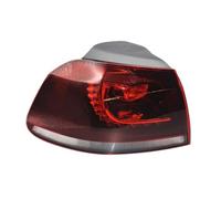 VOALVT Luces Traseras Para VW Para Golf 6 R20 Para GTD Para GTI 2008-2013 Luz Trasera De Coche Freno Marcha Atrás Luz Señal Giro Con LED Piloto Posterior(Outside Left)