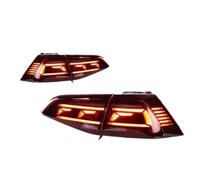 VOALVT Luces Traseras Para VW Para Golf 7 2013-2017 Luces Traseras LED Con Animación De Arranque Y Luces Intermitentes Secuenciales Piloto Posterior